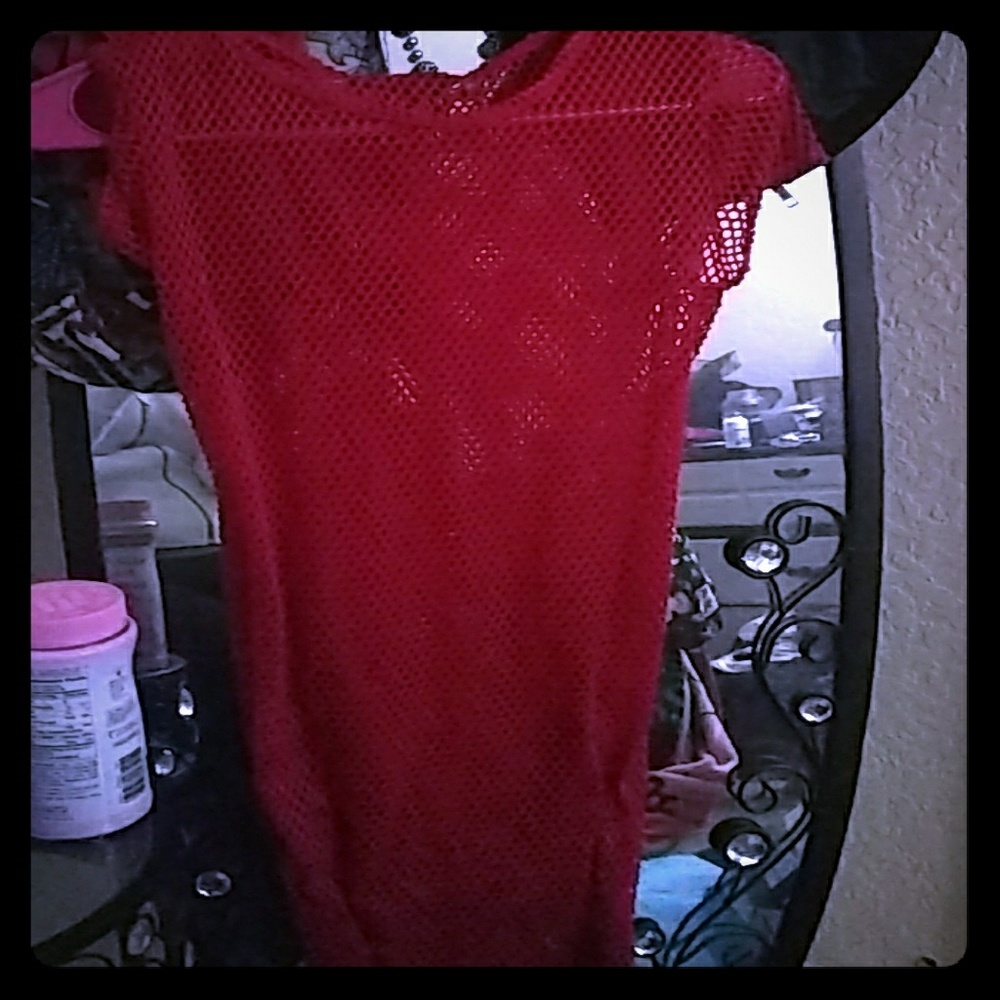Fishnet dress